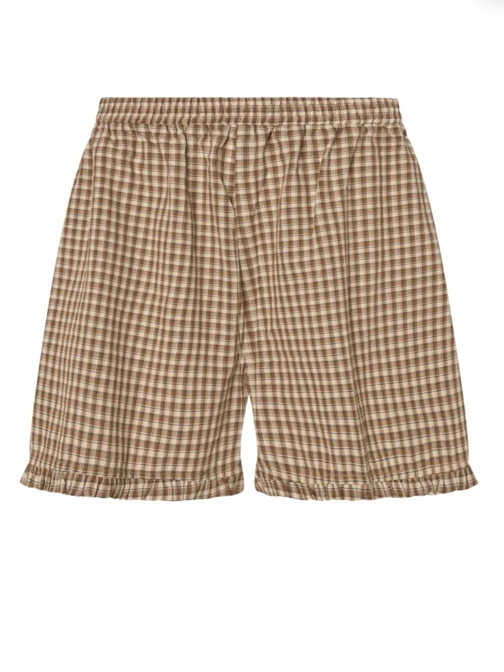 Sonderhaus Boxer Shorts in Brown Plaid